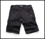 Scruffs Trade Flex Shorts Black - 28 inch  W - Code T55450