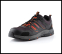 Scruffs Air Safety Trainer Black/Orange - Size 10 / 44 - Code T55528