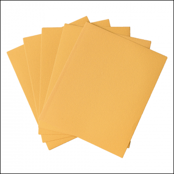 Trend 230 X 280mm 120 Grit Aluminium Oxide Sanding Sheets, 5 Pack - Code AB/S230/120A