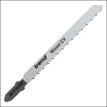 Trend Jigsaw Blade 100x2.5mm Cv Down-cut 5 Pack - Code JB/T101BR