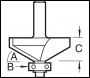 Trend Self Guided Chamfer 60 Degrees X 12.7mm Cut - Code C138X1/4TC