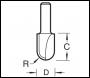 Trend Radius 6.3mm Radius X 12.7mm Diameter - Code C054X1/4TC