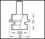 Trend Offset Tongue And Groover - Code C192X1/2TC