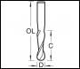 Trend Ball End Spiral Cutter 3mm Diameter - Code S59/3X3MMSTC