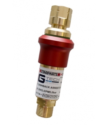 Gtech Flashback Arrestor Resettable Fuel Gas