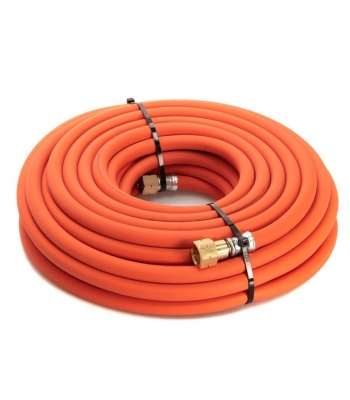 Gtech Propane Fitted Hose 8mm x 20mtr c/w