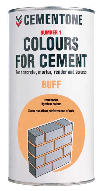 Bostik No 1 Cement Colours - Buff - 1 kg - Box of 6