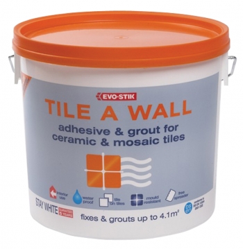 Bostik Tile A Wall Waterproof Adhesive & Grout - Extra Large - Box of 1