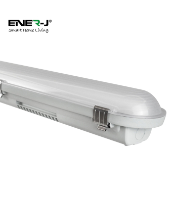 ENER-J Power Selectable & CCT Selectable Non Corrosive Waterproof Fitting, 1.5m, max 50W, 120 lumens per Watt - Code E188