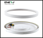 ENER-J Surface mounted Earth LED Ceiling Light, 24W, Size: 300mm, 6500K, IP20 - Code E314