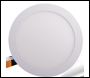 ENER-J Pack of 4 12W Recessed Round LED Downlight Mini Panel 170mm Diameter, Hole Size 160mm, 3000K - Code T127-4