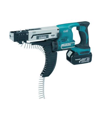 Makita DFR550RTJ 18v Auto Feed Screwdriver - 18v