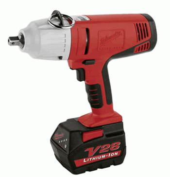 Milwaukee V28IW Cordless 28 Volt Impact Wrench ? inch  Square Drive