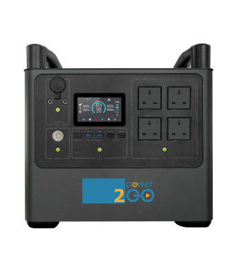 Power-2Go 2000Pro Portable Power Station / Solar Generator - Code PTG-PS-2000P-UK