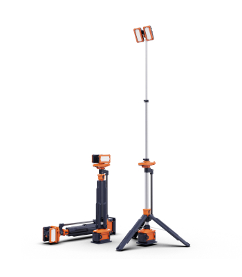 Power2Go TL-300 Dual Head Portable Lighting Tower - Bare Unit - Code PTG-TL-300