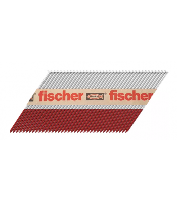 Fischer 558077 NFP 51x2.8mm Ring HDG Nail Kit (3300 nails, 3 fuel)