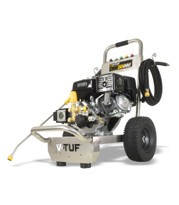 V-TUF DD080 Industrial 9HP Honda Driven Petrol Pressure Washer - 2900psi, 200Bar, 15L/min