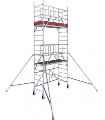 KRAUSE PROTEC XS FOLDING AGR MOBILE SCAFFOLD TOWER Working Height 2.9m - Code 942104