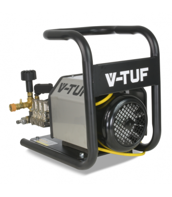 V-TUF 240TCF PORTABLE PRESSURE WASHER 240V (TOTAL STOP) with COMMERCIAL FOAM SYSTEM - Code VTUF240TCF