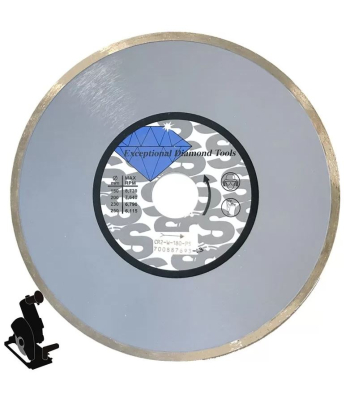 Eibenstock CONTINUOUS RIM DIAMOND CUTTING DISC 7 inch , FOR PORCELAIN & STONE to suit Eibenstock Diamond Cutters & Wall Chasers - Code 318129