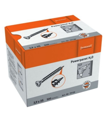 Fermacell Powerpanel H2O 3.9x35mm Screws - Per Box of 500 - Code FER79120