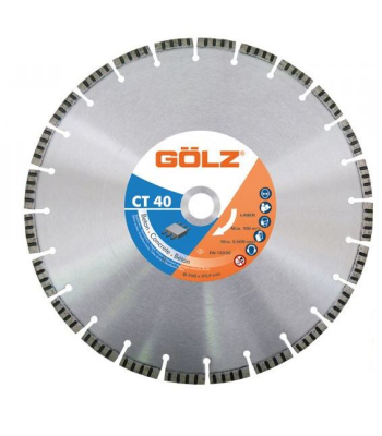 Golz CT40 400mm Concrete Premium Blade