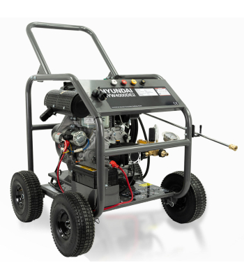 Hyundai HYW4000DE2 4000psi / 275 Bar Diesel Pressure Washer - Annovi Reverberi Triplex Pump - 13 Litres per Minute with 10 Metre Hose - Code HYW40000DE2