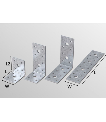 BPC Heavy Duty Angle Bracket: Available in different sizes - Code AB40