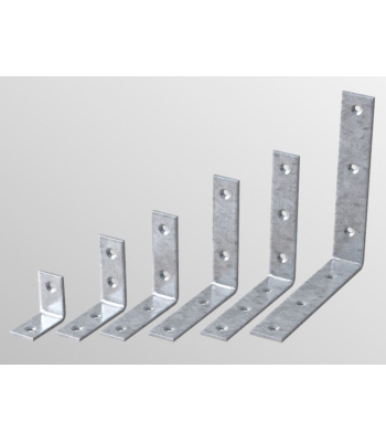 BPC Light Duty Corner Bracket: Available in different sizes, per box of 25 - Code CB100_10PK