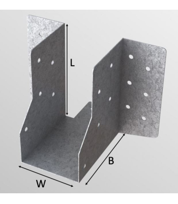 BPC Mono Truss Shoe: Available in different sizes, per Box of 100 - Code BPC/MTS/580