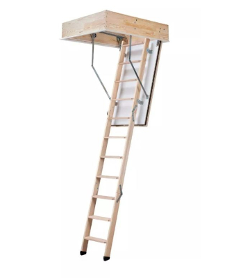 DOLLE REI45 Fire Resistant Loft Ladder 120 x 70 cm - extension kit available - Code DOLLE/REI45/101675