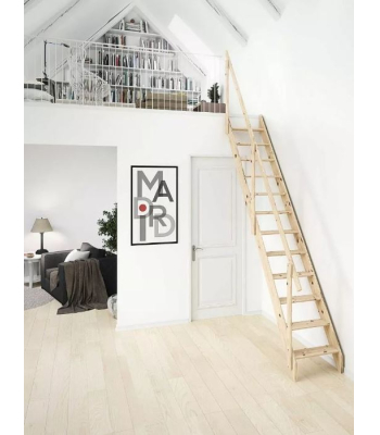 DOLLE Madrid Loft Stair (Extra handrail available) - Code DOLLE-1059112