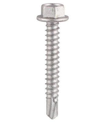 Evolution TSHW5.5-50-3 Drillscrew 5.5 X 50 Hex Tek Screw (Box 100)