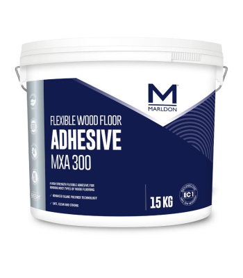 Marldon MXA300 Contract Wood Floor Adhesive - 600ml Sausage or 15kg Tub - Codes 650203 and 650095