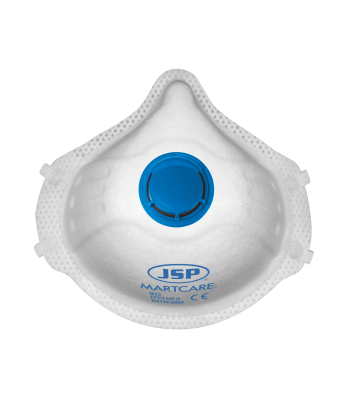 JSP Martcare Disposable Moulded Mask (M32) FFP3V - Box of 10 - BEH130-002-A00