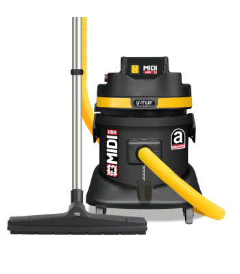 V-TUF MIDI HSV 21L H-Class 110v Industrial Dust Extraction Vacuum Cleaner - Asbestos & Health & Safety version - MIDIHSV110