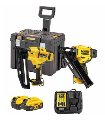 DeWalt DCN930N Brushless First fix nailer and DCN660 Brushless Second fix nailer with 2 x 5.0Ah - Code DCK246P2T