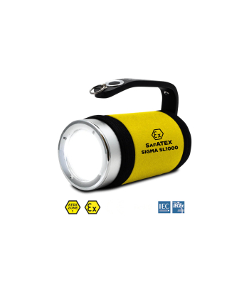 Nightsearcher Sigma RSL 1000 | 890 Lumens | Zone 0 | Rechargeable ATEX Searchlight