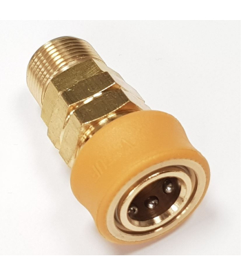 V-TUF ADAPTER M22M15 x MSQ FEMALE COUPLING - Converts V3, V5, V7 Hose to fit MSQ MALE - B14.4114MSQF