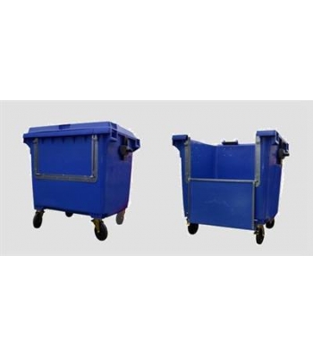 Oaklands 1100 Litre Flat Wheeled Bin