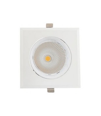 Red Arrow LED COB Downlight Square Rim Adjustable 30W 4000K White