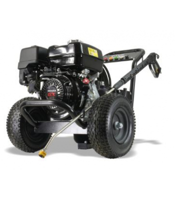 V-TUF GB080SS Industrial 9HP Gearbox Driven Honda Petrol Pressure Washer - 2900psi, 200Bar, 15L/min - Stainless Steel Frame