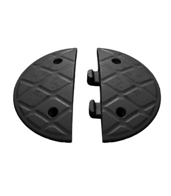 JSP 5cm End Caps for Jumbo™ - Black (Per Pair) - HAM000-821-100