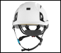 JSP EVO ALTA Skyworker Safety Helmet - Wheel Ratchet - White - Vented - Code ARC170-000-100