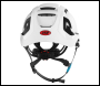 JSP EVO ALTA Skyworker Safety Helmet - Wheel Ratchet - White - Vented - Code ARC170-000-100