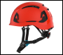 JSP EVO ALTA Skyworker Safety Helmet - Wheel Ratchet - Hi-Vis Orange - Vented - Code ARC170-001-600