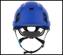 JSP EVO ALTA Skyworker Safety Helmet - Wheel Ratchet - Blue - Vented - Code ARC170-000-500