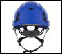 JSP EVO ALTA Baseworker Safety Helmet - Wheel Ratchet - Vented - Blue - ARB170-000-500 - PER 10