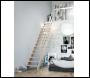 DOLLE Normandie 14 Tread Untreated Open Riser Spruce Staircase - includes handrail - Code DOLLE-5059300