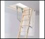 DOLLE Click Fix CF76G Loft Ladder - 120 x 70 cm - Extension kit available - Code DOLLE-1040675